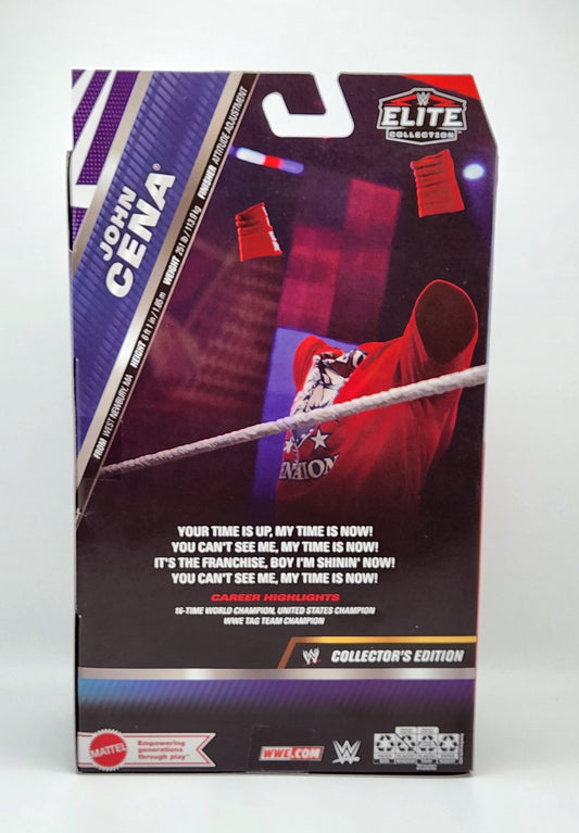 WWE Elite Collection Series- Greatest Hits- John Cena (Collectors Edition)