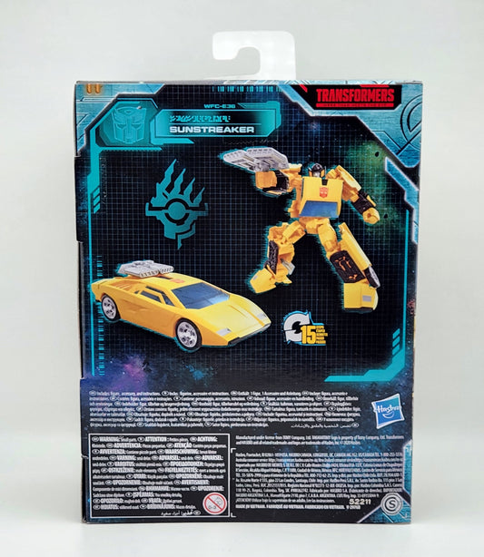 Transformers Earthrise- War for Cybertron Trilogy- Sunstreaker