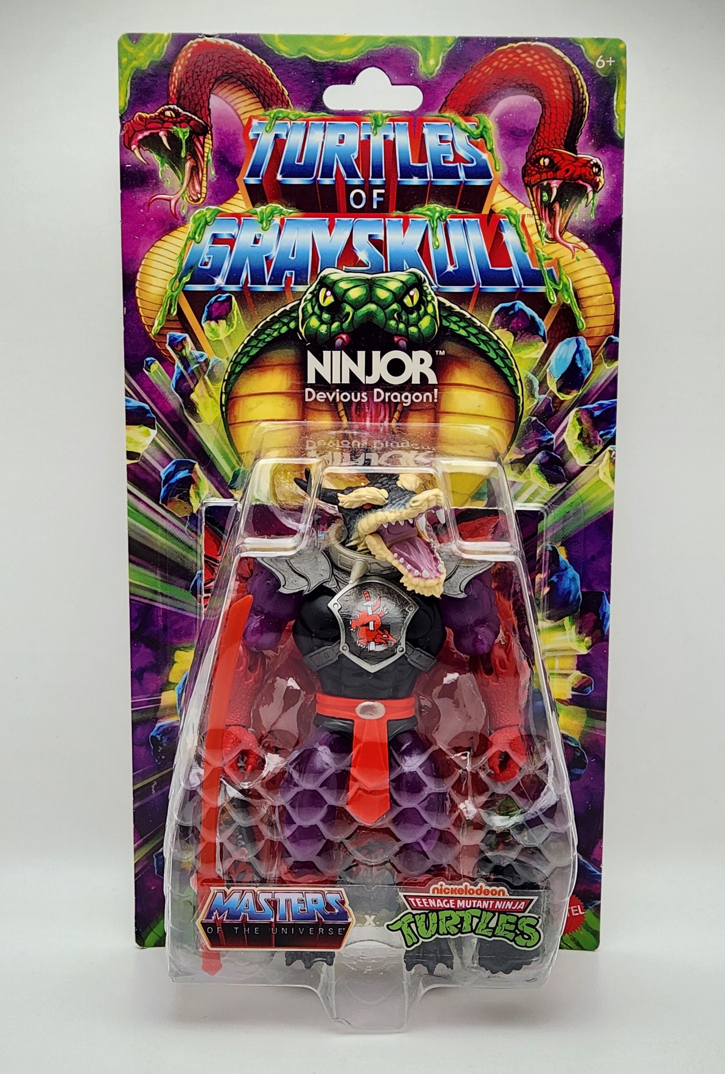 Teenage Mutant Ninja Turtles x Masters of the Universe- Turtles of Grayskull: Ninjor (Devious Dragon)