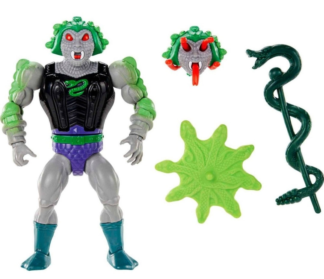 Masters of the Universe- Origins Deluxe Collection- Snake Face