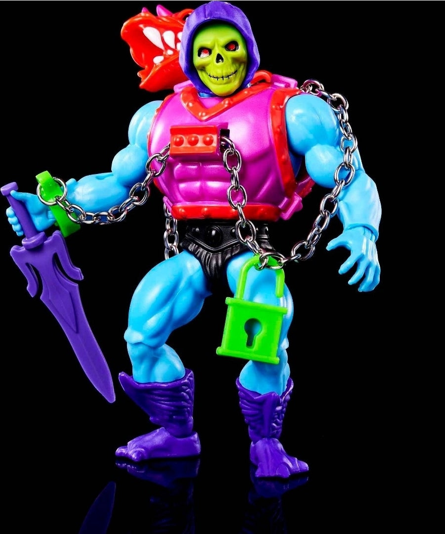 Masters of the Universe- Origins Deluxe Collection- Dragon Blaster Skeletor
