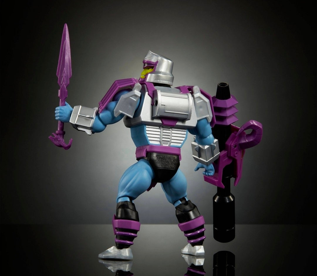 Masters of the Universe Origins x Transformers- Megatron Armor Skeletor