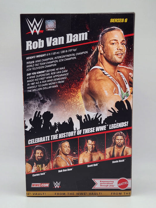WWE Elite Collection Series- From The Vault Series 4- Rob Van Dam