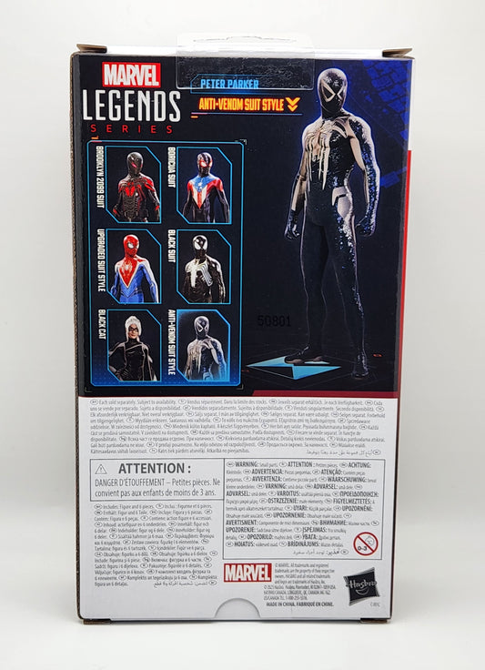 Marvel Legends Series- Spider-Man 2: Gamerverse- Peter Parker (Anti-Venom Suit)