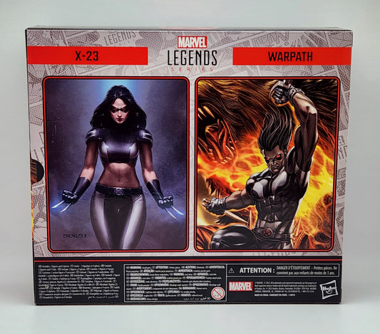 Marvel Legends Series Deluxe- X-Force: X-23 & Warpath (2 pack)