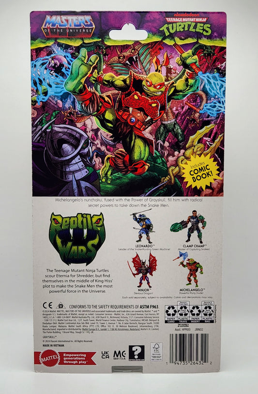 Teenage Mutant Ninja Turtles x Masters of the Universe- Turtles of Grayskull: Michelangelo
