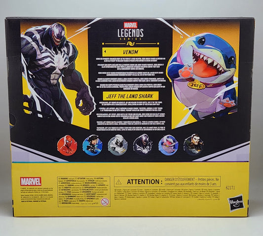 Marvel Legends Series Collection- Marvel Rivals- Venom & Jerry the Land Shark