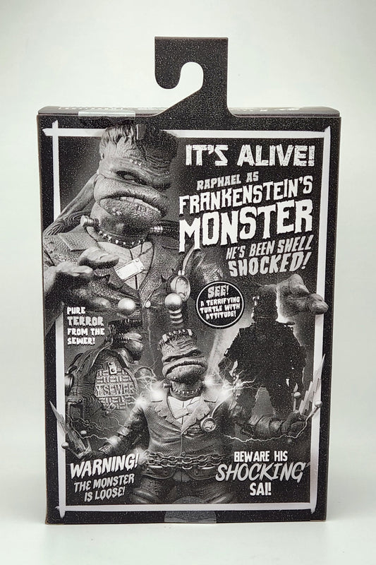 Teenage Mutant Ninja Turtles x Universal Monsters- Ultimate Raphael as Frankenstein's Monster (B&W Version) NECA