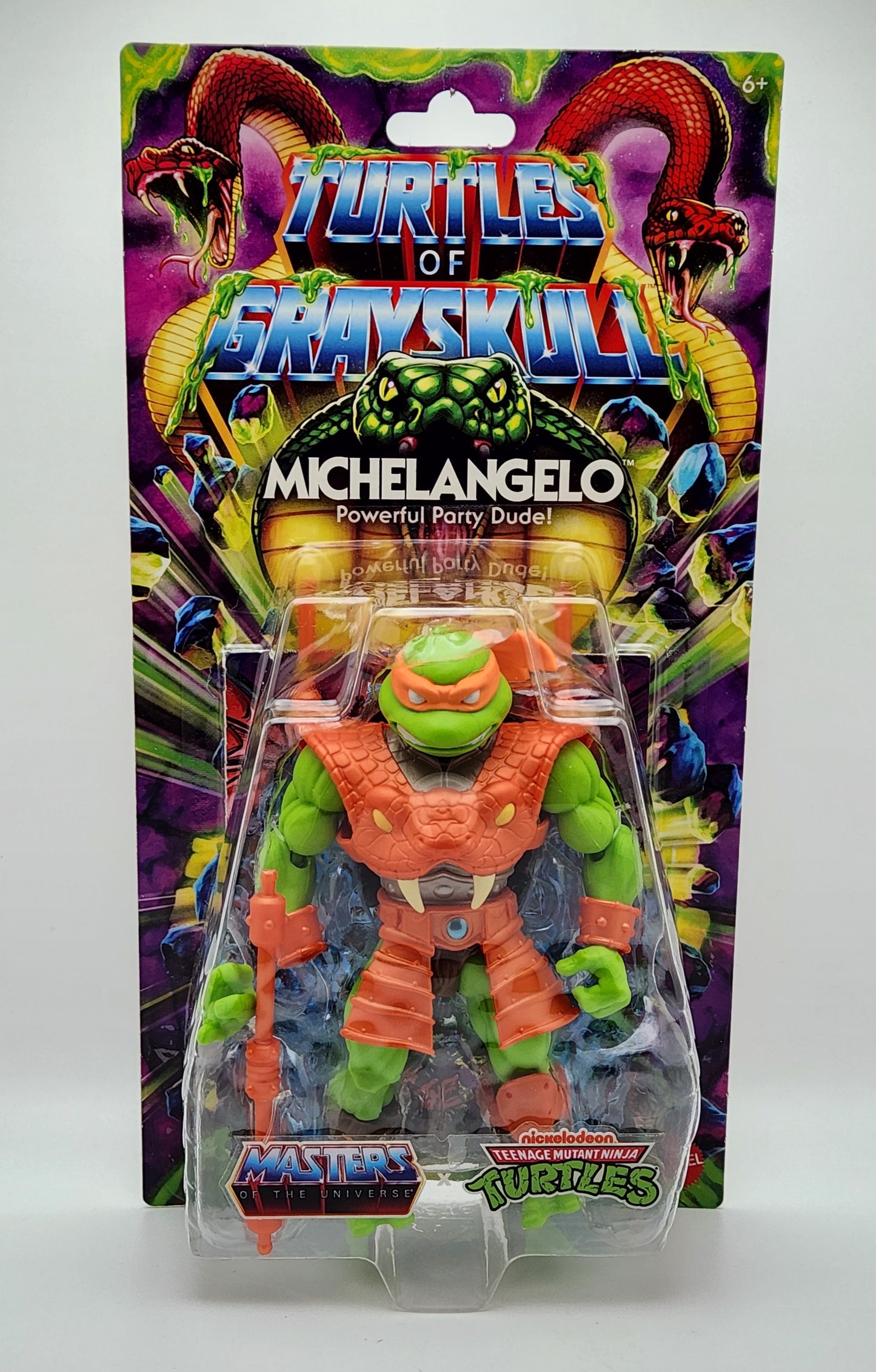 Teenage Mutant Ninja Turtles x Masters of the Universe- Turtles of Grayskull: Michelangelo