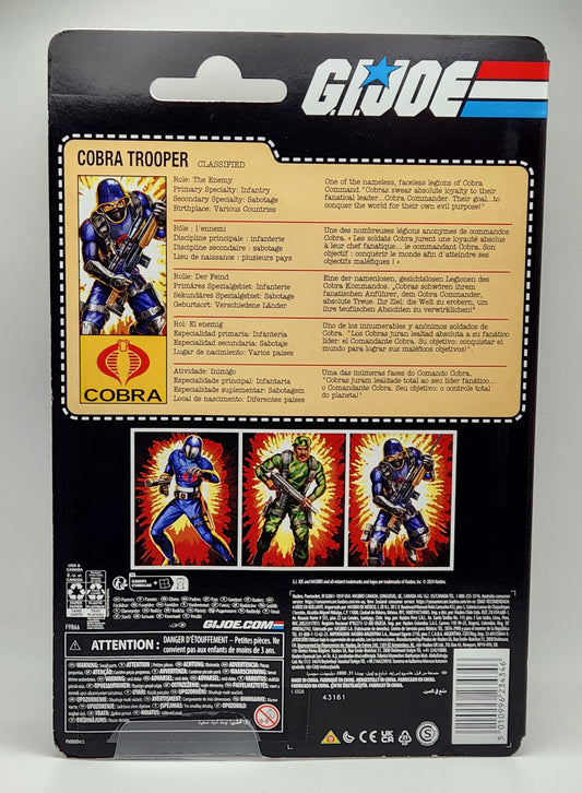 G.I. Joe Classified Series- Retro Cardback- Cobra Trooper
