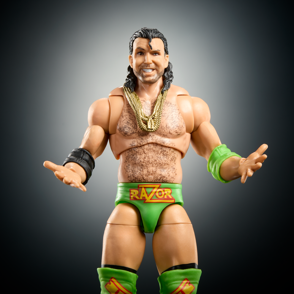 WWE Ultimate Edition- Razor Ramon (Green Outfit)