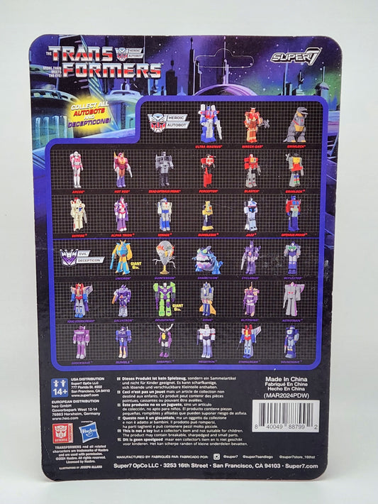 Super7 Reaction- Transformers- Arcee (Pink & Orange)