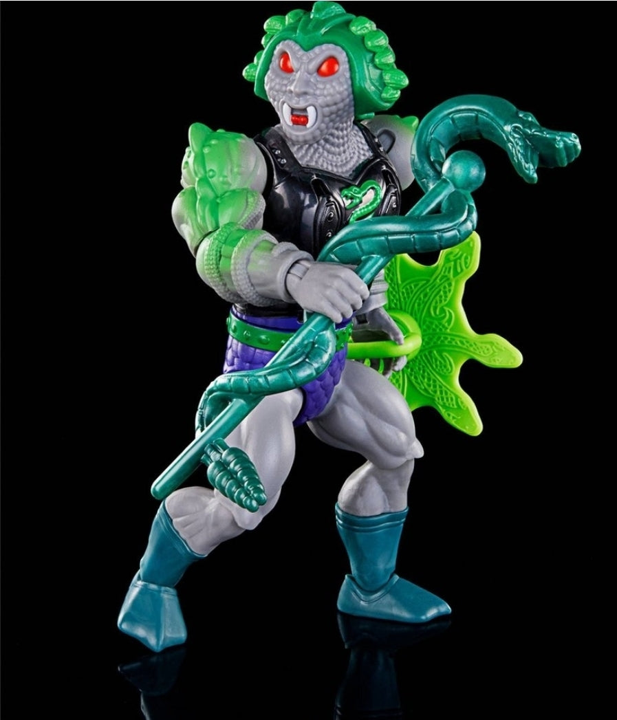 Masters of the Universe- Origins Deluxe Collection- Snake Face