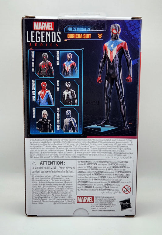 Marvel Legends Series- Spider-Man 2: Gamerverse- Miles Morales (Boricua Suit)