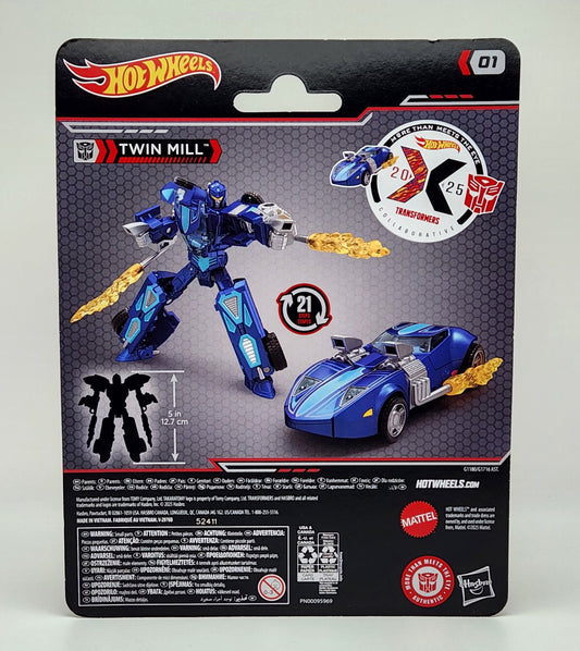 Transformers x Hot Wheels- Twin Mill