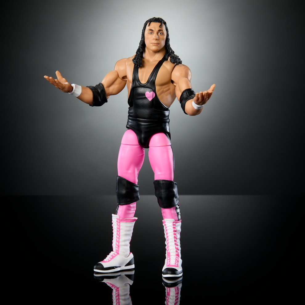 WWE Wrestlemania XLI Elite Collection Series- Bret "Hit Man" Hart" (Vegas)