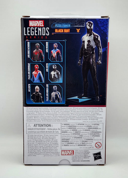 Marvel Legends Series- Spider-Man 2: Gamerverse- Peter Parker (Black Suit)