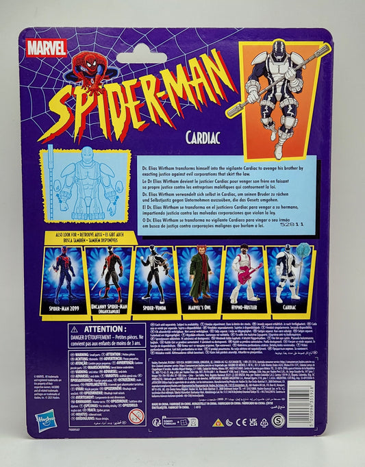 Marvel Legends Retro Collection Series: Spider-Man: Cardiac