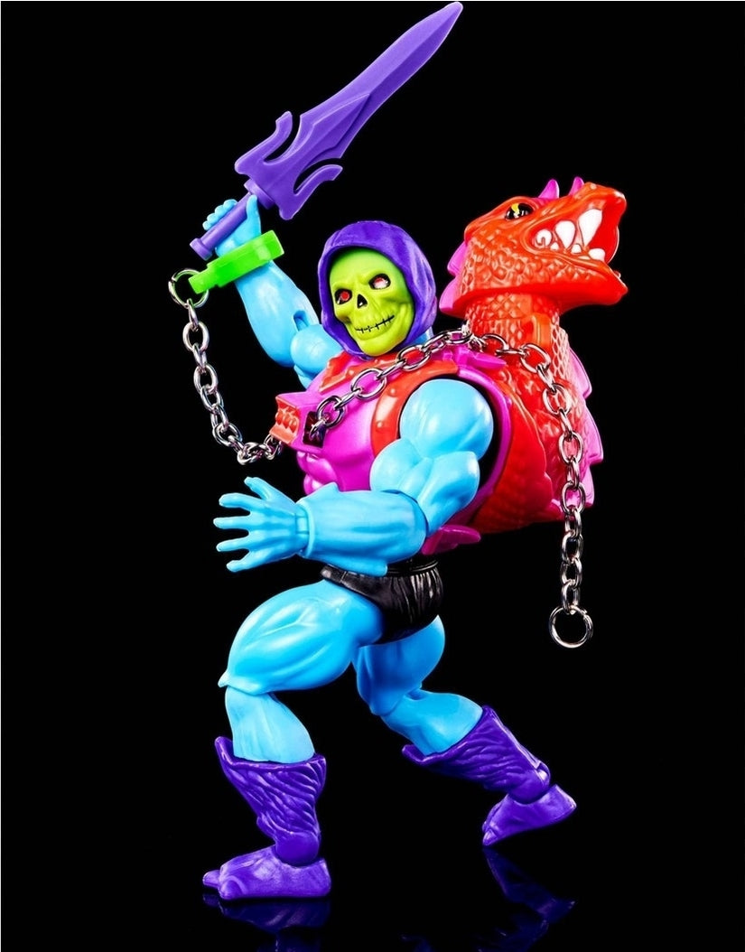 Masters of the Universe- Origins Deluxe Collection- Dragon Blaster Skeletor