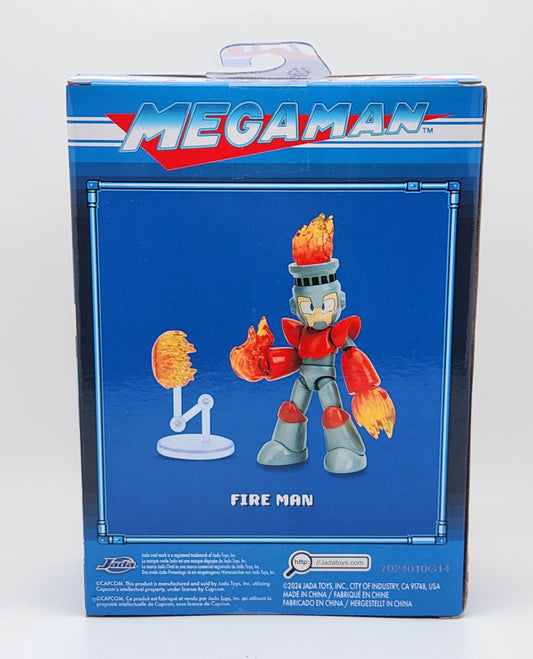 Capcom Mega Man- Fire Man (Jada Toys)