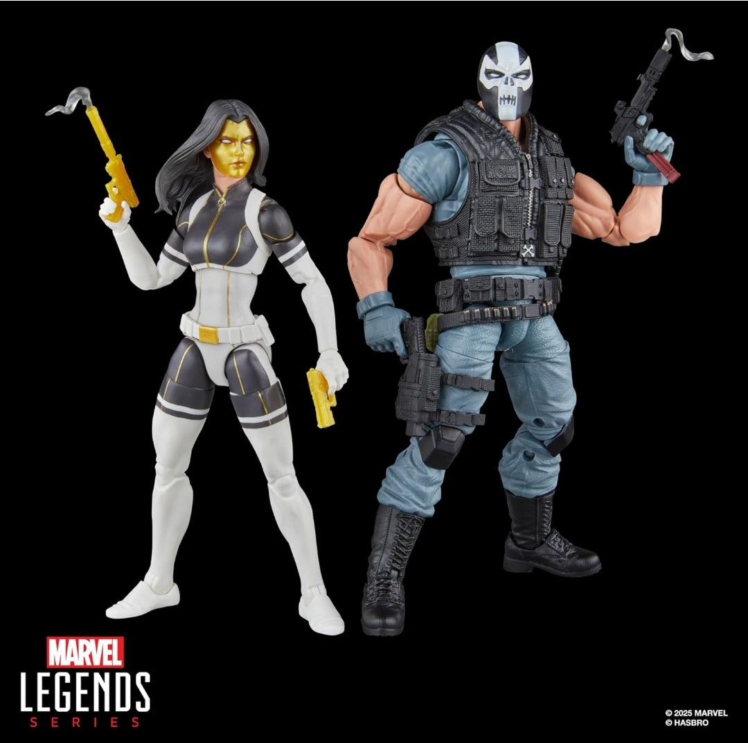 Marvel Legends Series- Madame Masque & Crossbones (Marvel Super-Villains) 2pack