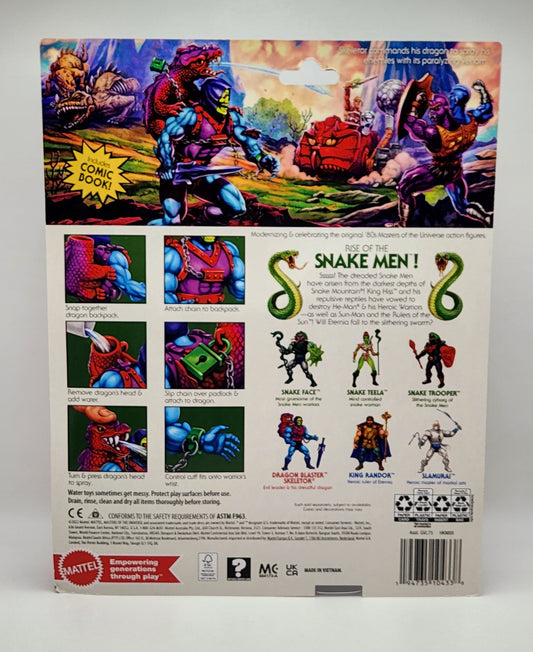 Masters of the Universe- Origins Deluxe Collection- Dragon Blaster Skeletor