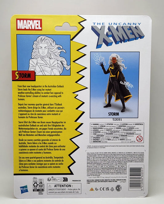 Marvel Legends Retro Collection Series: The Uncanny X-Men: Storm (Black Outfit)