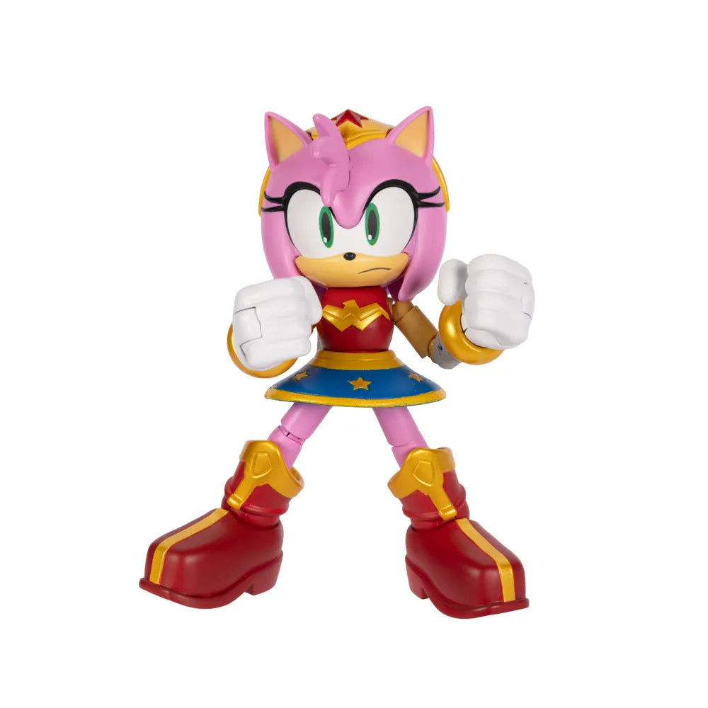DC X Sonic the Hedgehog- Amy as Wonder Woman (Jakks Pacific)