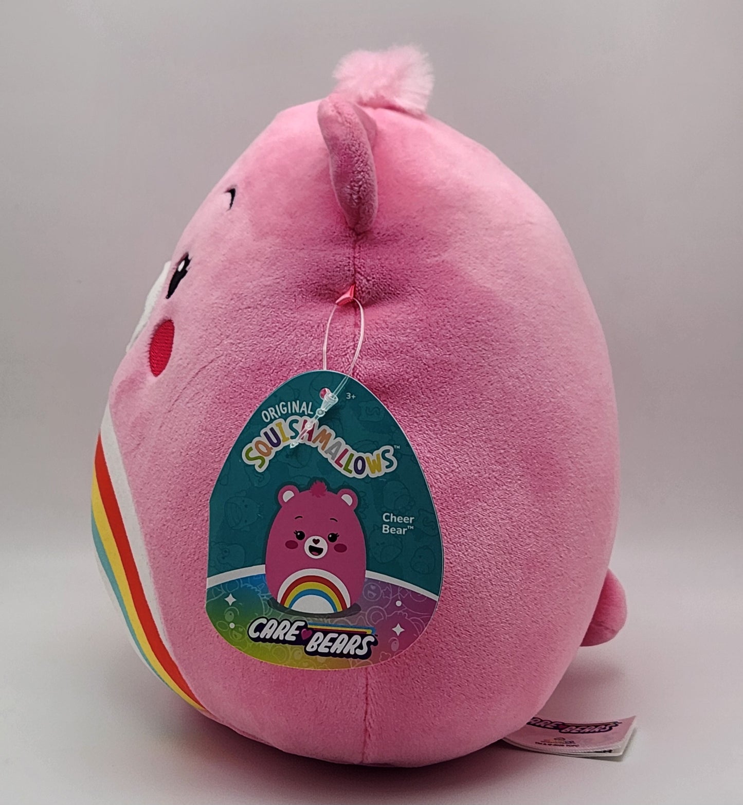 Squishmallows- Care Bears- Cheer Bear (8")