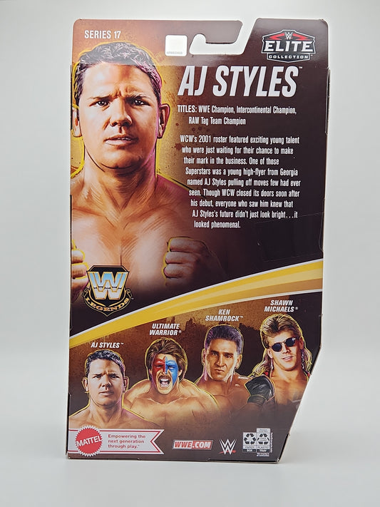 WWE Elite Collection Series- WWF Legends- AJ Styles