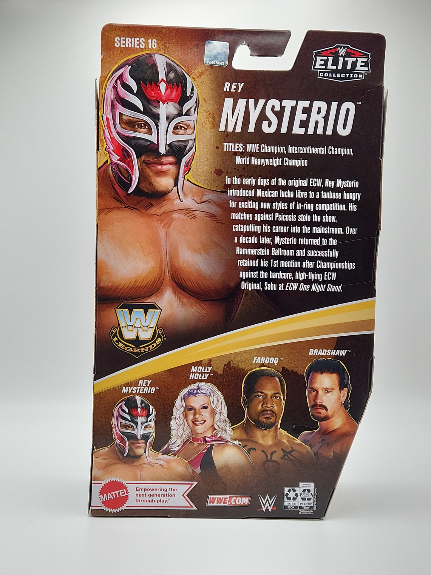 WWE Elite Collection Series- WWF Legends- Rey Mysterio