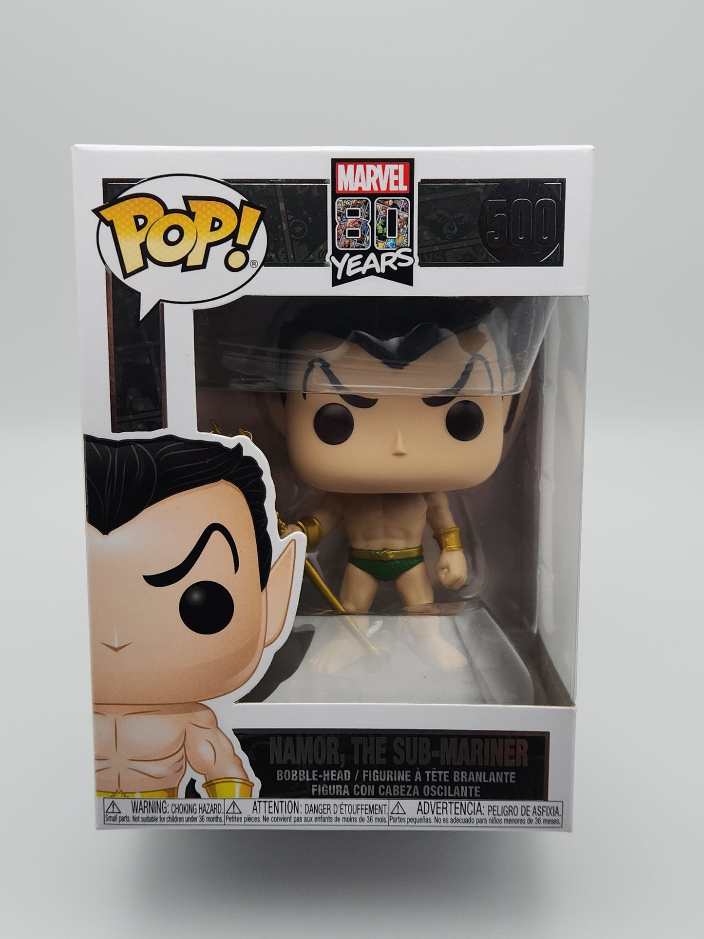 Funko Pop! Marvel- 80 Years: Namor (The Sub-Mariner)