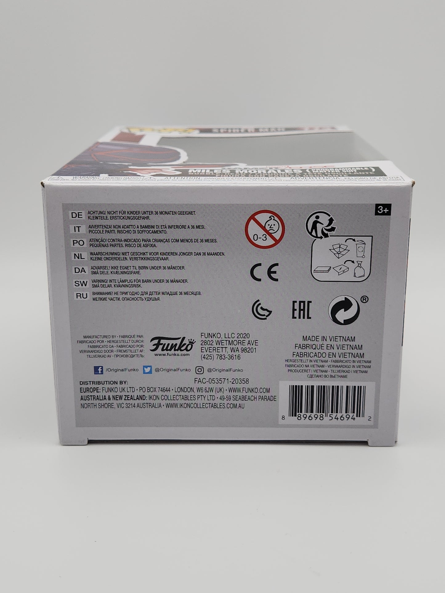 Funko Pop! Marvel- Spider-Man: Miles Morales (Programmable Matter Suit)