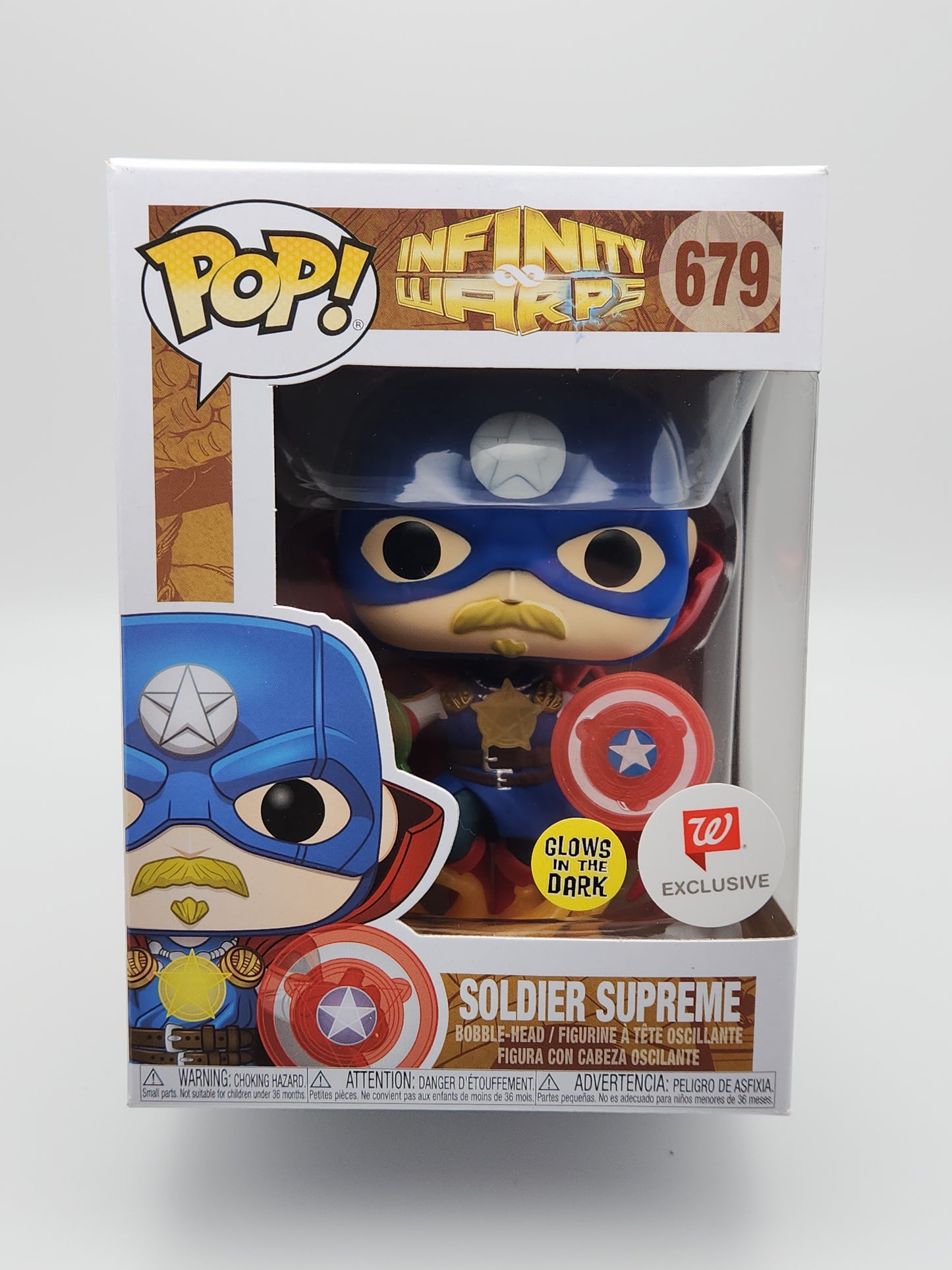Funko Pop! Marvel- Infinity Warps: Soldier Supreme