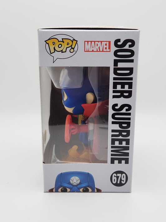 Funko Pop! Marvel- Infinity Warps: Soldier Supreme