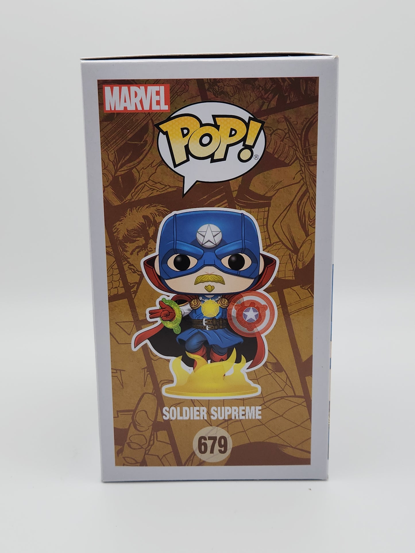 Funko Pop! Marvel- Infinity Warps: Soldier Supreme