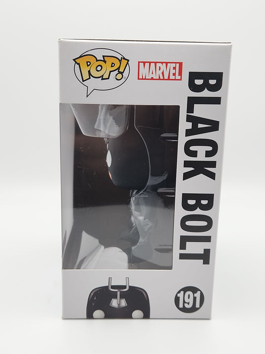 Funko Pop! Marvel- Black Bolt (Black/Grey Suit)