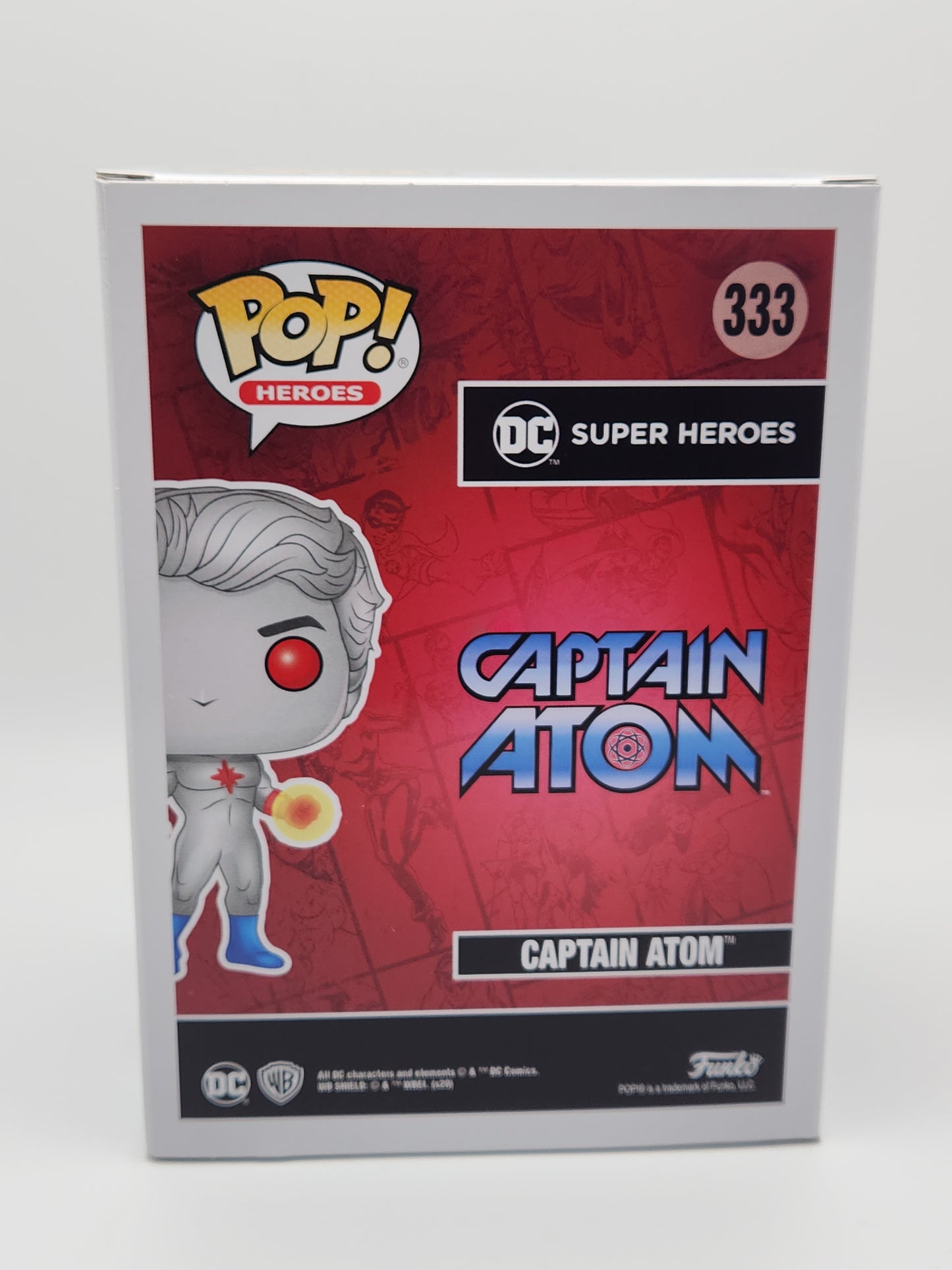 Funko Pop! DC Super Heroes- Captain Atom