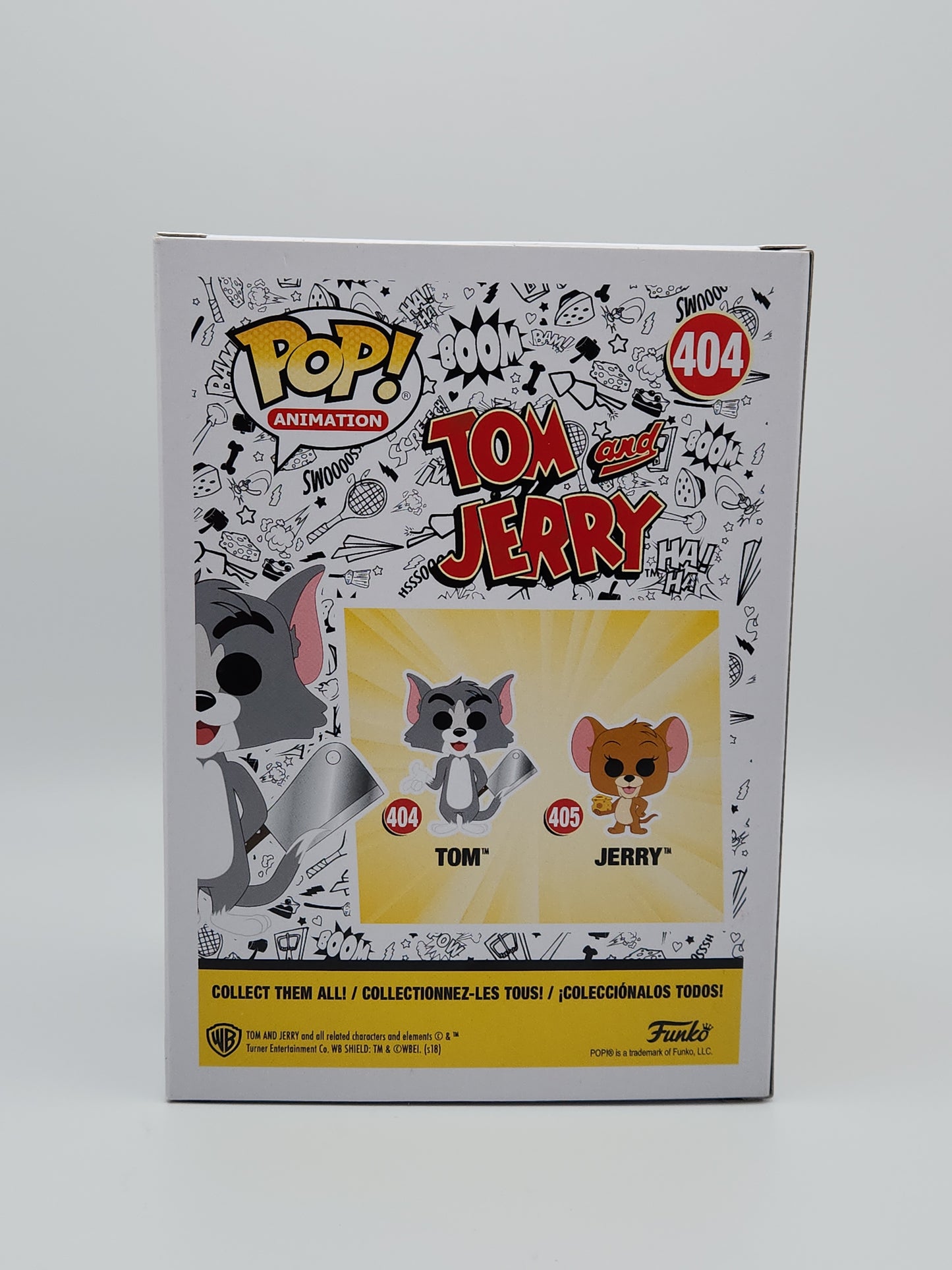 Funko Pop! Animation- Tom & Jerry: Tom (w/ Cleaver)