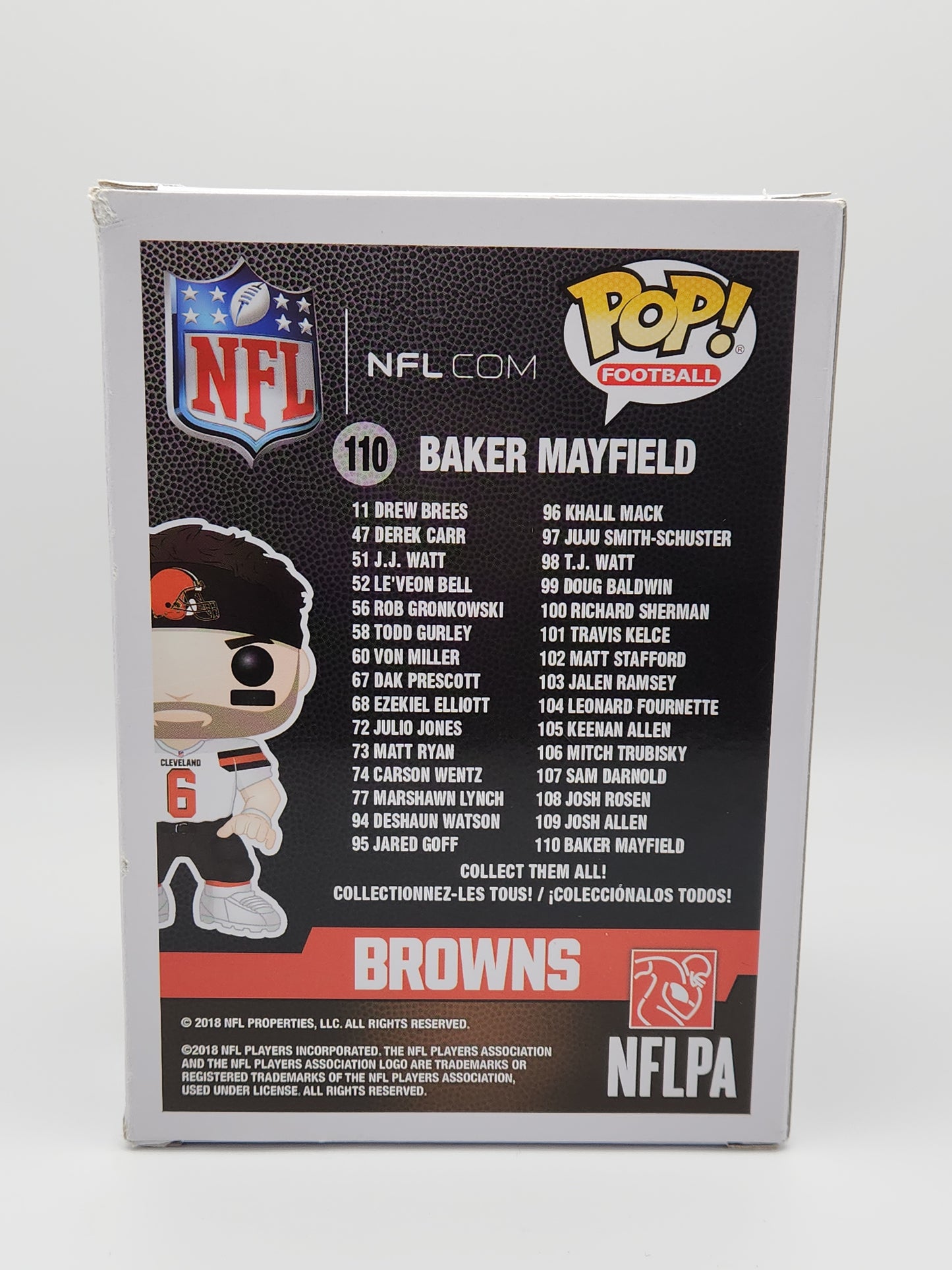 Funko Pop! Football- Cleveland Browns: Baker Mayfield
