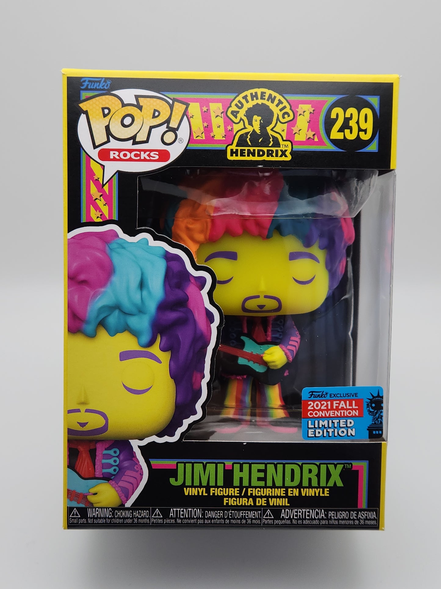 Funko Pop! Rocks- Jimi Hendrix (Blacklight)