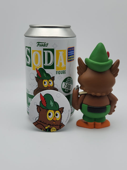 Funko Soda- Woodsy Owl