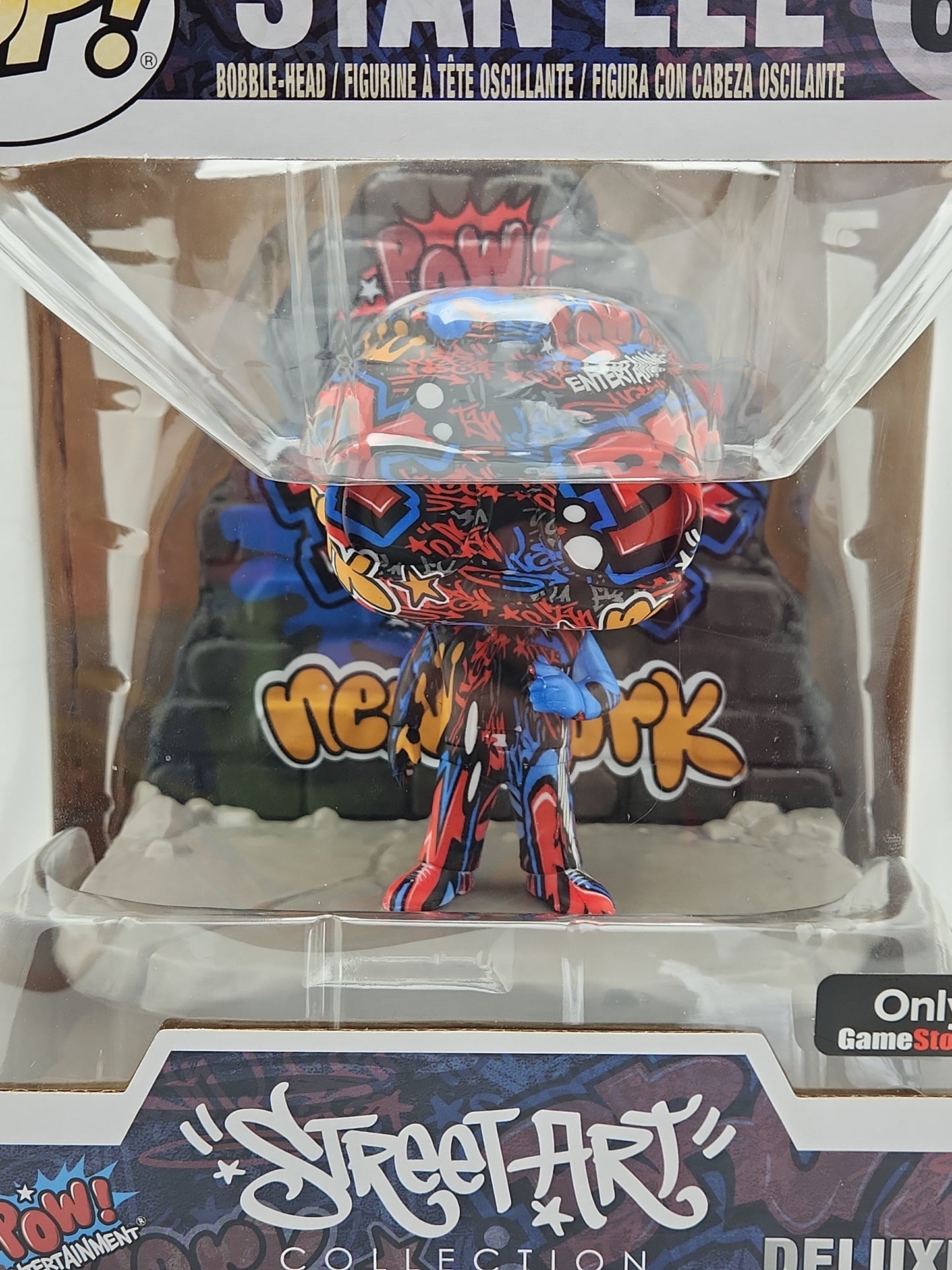 Funko Pop! Marvel- Deluxe Street Art: Stan Lee