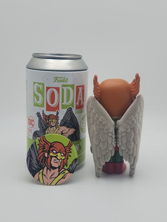 Funko Soda- Hawkman (Flocked Chase)