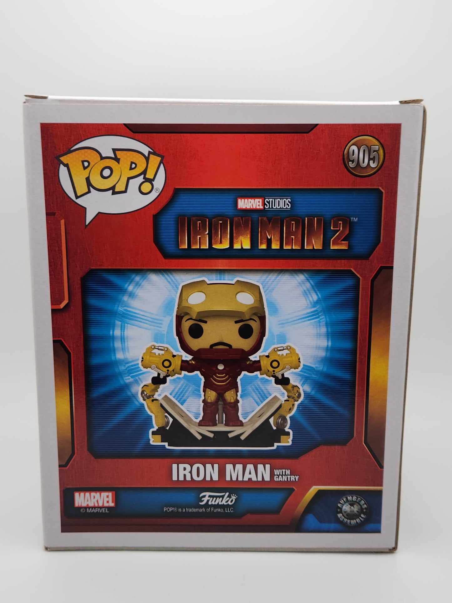 Funko Pop! Marvel- Iron Man (w/ Gantry)