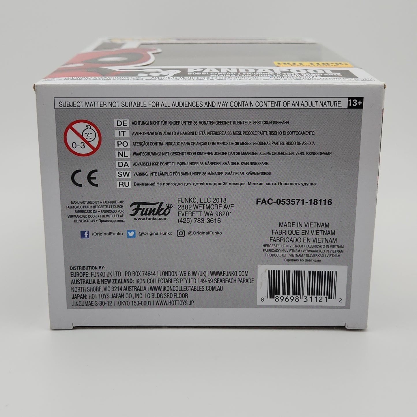 Funko Pop! Marvel- Deadpool: Pandapool