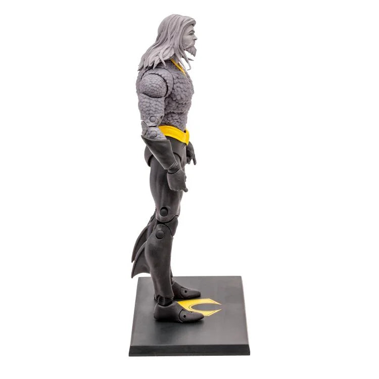 DC Multiverse- Endless Winter: Aquaman (Limited Black & White Accent Edition) BBTS Exclusive