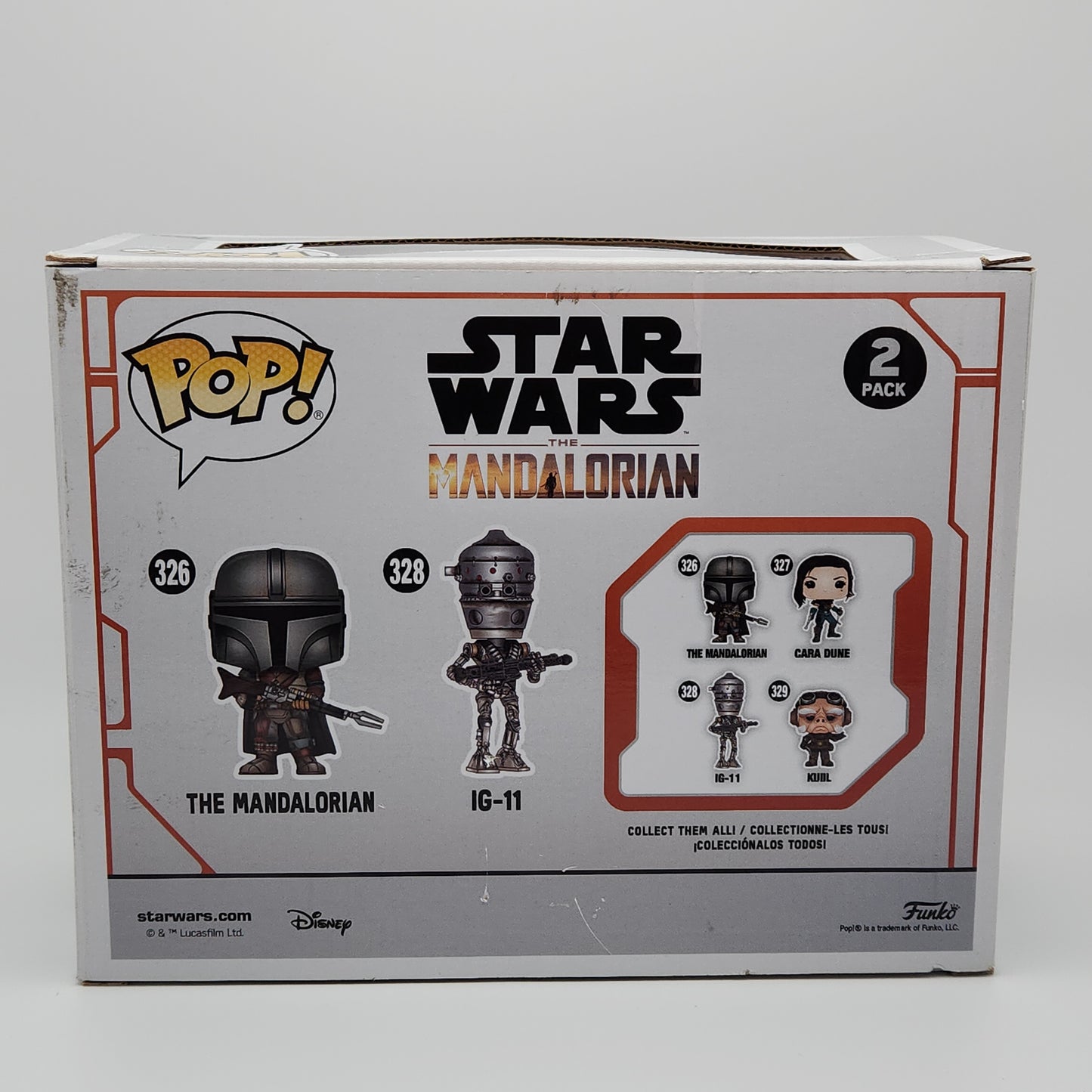 Funko Pop! Television- Star Wars: The Mandalorian & IG-11 (2pk)