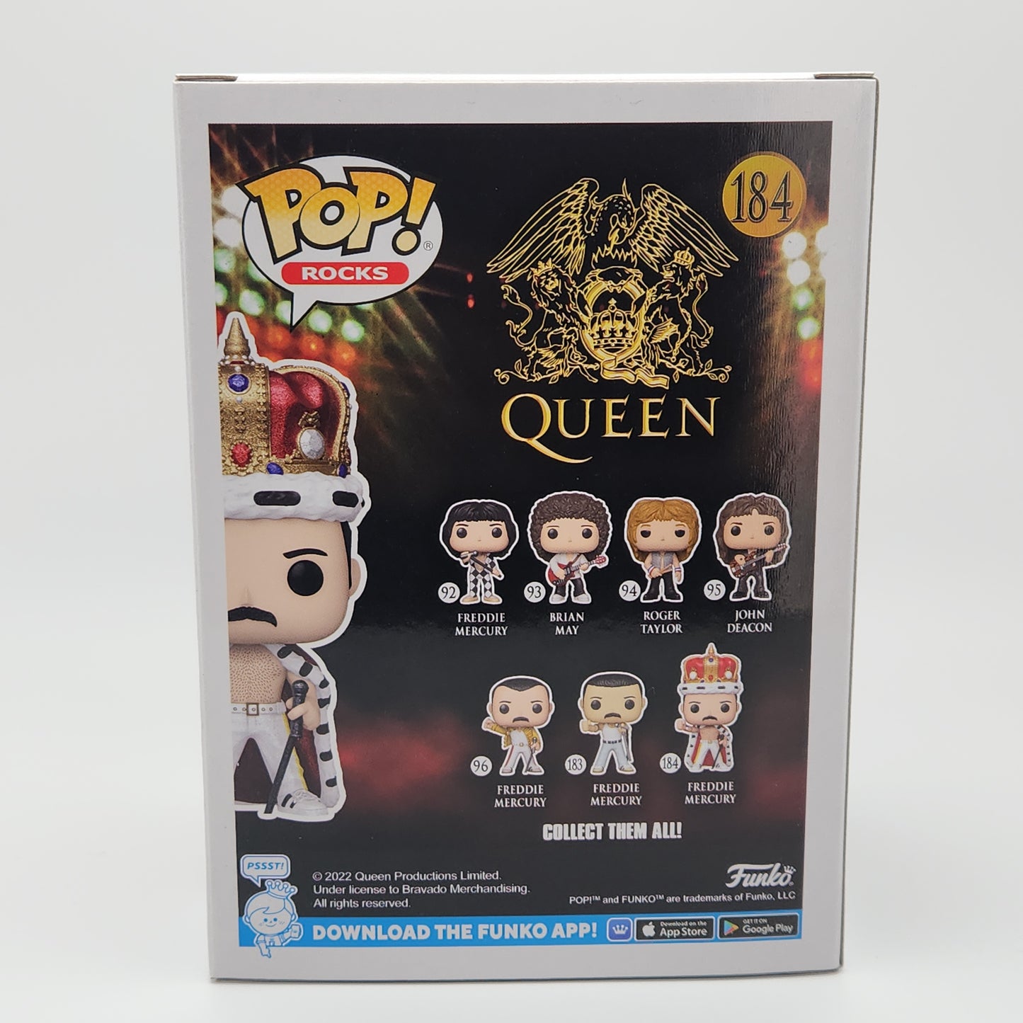 Funko Pop! Rocks- Queen: Freddie Mercury (Diamond)