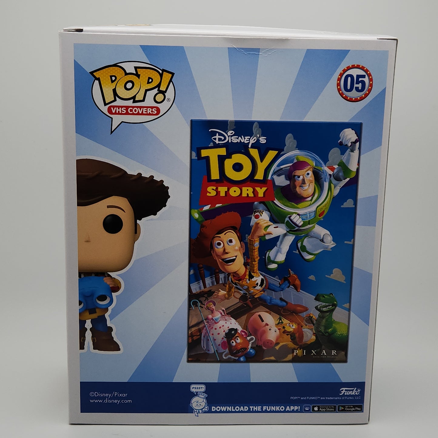 Funko Pop! VHS Cover- Woody Holding Lenny (Toy Story)